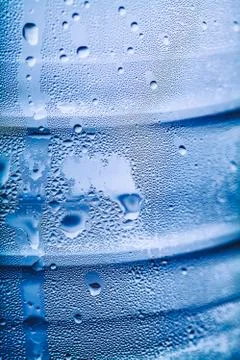 Water bottle of plastic Stock Photos