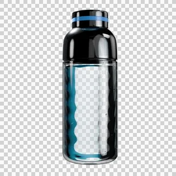 Water Bottle on transparent background イラスト素材
