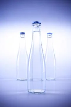 Water bottles Stock Photos