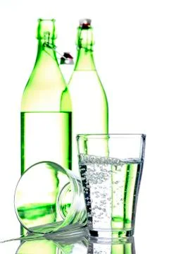 Water bottles Stock Photos