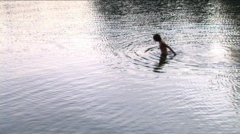 Water Boy Stock Footage 539583