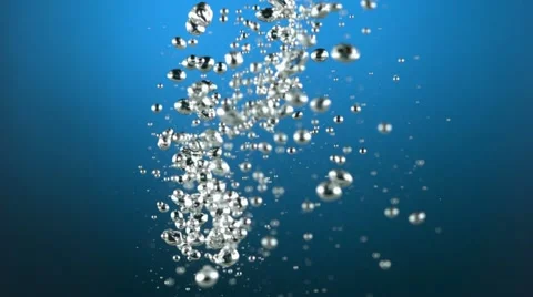 Water bubbe, Slow Motion Stock Footage 10917673