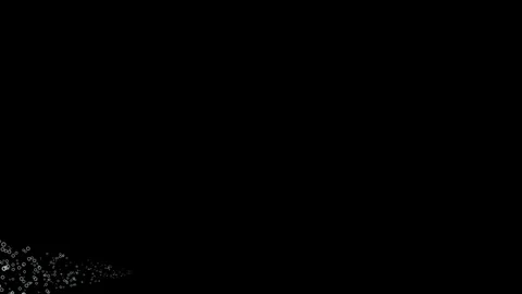 A water bubble animation Stock-Footage 100826857