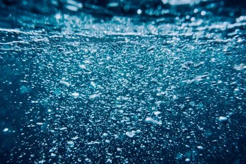 Water bubble background. Stock Photos