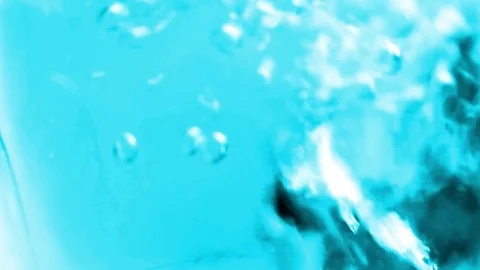 Water bubble in boiling water Stock Footage 81004649