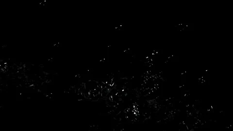 Water bubble rising to the surface in black background Stock Footage 126695642
