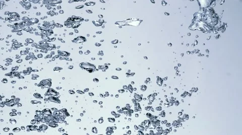 Water bubble, Slow Motion Stock Footage