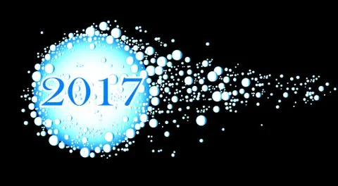 Water Bubbles 2017 Stock Illustration