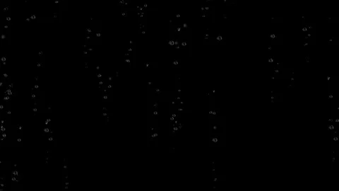 Water Bubbles with Alpha channel Stock Footage 118513272