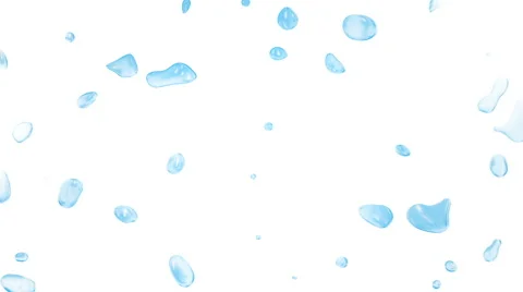 Water bubbles animation Stock Footage 68637950