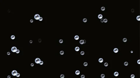 water bubbles background and 2d animatio... | Stock Video | Pond5