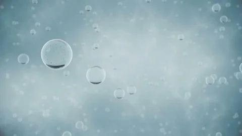 Water bubbles background Stock Footage 72186120