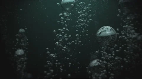 Water Bubbles Background Looping Stock-Footage 65433367