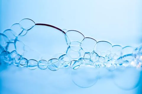 Water bubbles background Stock Photos