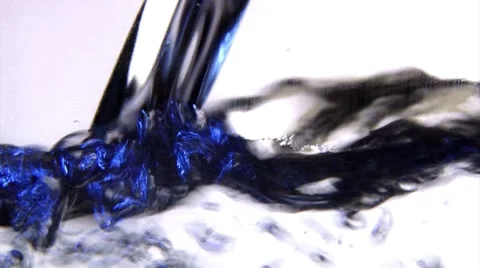 Water, bubbles, closeup Video stock 8972005