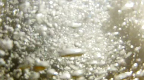 Water bubbles Stock Footage 20444237