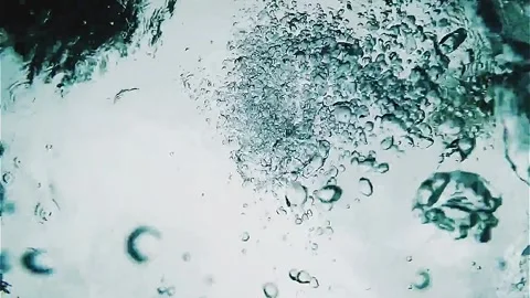 Water bubbles Stock Footage 251375164