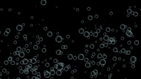 Water bubbles green screen, soda bubbles, Ocean, Air, sea, concept. Stock Footage 312355403