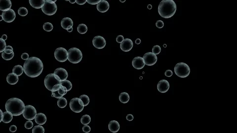 Water bubbles green screen, soda bubbles, Ocean, Air, sea, concept. Stock Footage 312355404