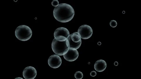Water bubbles green screen, soda bubbles, Ocean, Air, sea, concept. Stock Footage 312355419