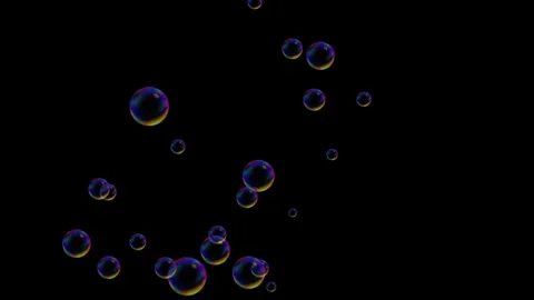 Water bubbles green screen, soda bubbles, Ocean, Air, sea, concept. Stock Footage 312355502