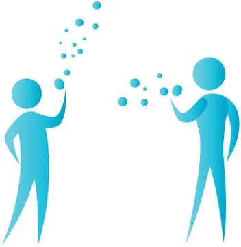 Water bubbles Stock Illustration