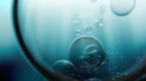 Water bubbles loop Stock Footage 941136
