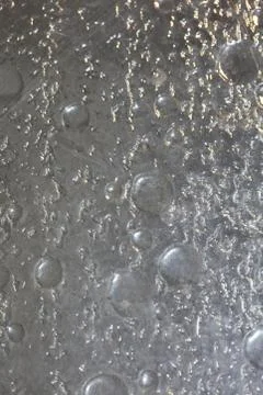 Water bubbles macro abstract bathroom window high quality background prints Stock Photos