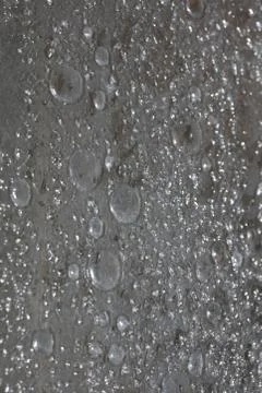 Water bubbles macro abstract bathroom window high quality background prints Stock Photos