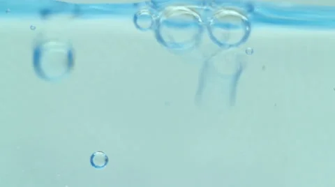 Water Bubbles macro Stock Footage 26309746