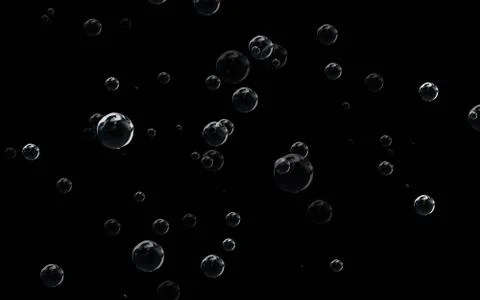 Water bubbles pattern background.Abstract bubbles design backgrond Illustrazione stock