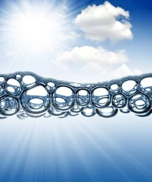 Water bubbles Stock Photos