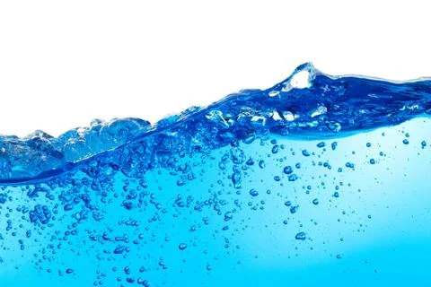 Water with bubbles Foto stock
