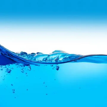 Water with bubbles Stock Photos