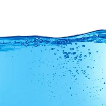 Water with bubbles Stock Photos