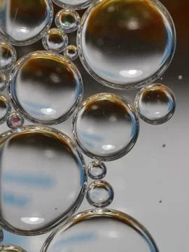 Water bubbles Stock Photos