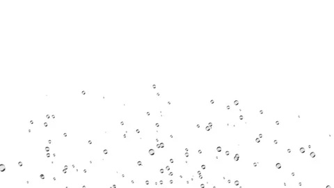 Water bubbles rising up and exploding. Stock Footage 77320156