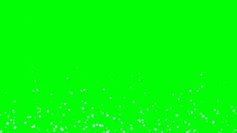 Water Bubbles Rising on Green Screen Stock Footage 331833789