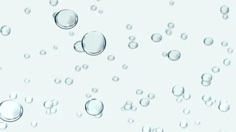Water bubbles (seamless loop) Stock Footage