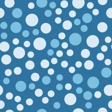Water bubbles seamless pattern Abstract geometrical circle wallpaper. イラスト素材