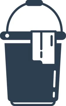 Water bucket Illustrazione stock