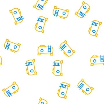 Water building material vector seamless pattern Stock Illustration