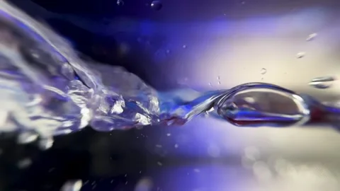 Water with bulbs Stock Footage 257476880