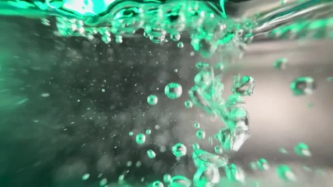 Water with bulbs Stock Footage 257477789