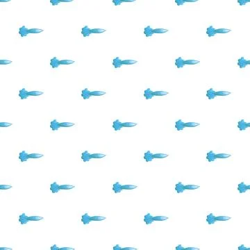 Water bullet spray pattern moving horizontally Stockillustratie