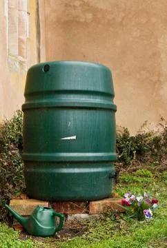 Water butt Stock Photos