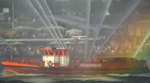 Water cannon 動画素材 10868373