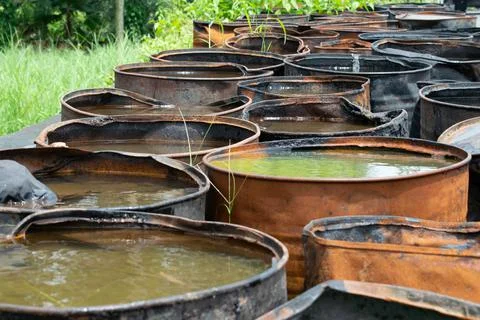 Water cans Stock Photos