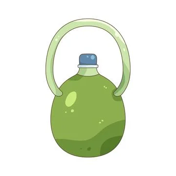Water canteen Stock Illustration