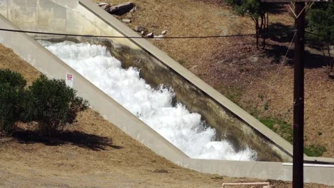 Water Cascade Down Steps Top Left To Bottom Right34 Stock Footage 81802823